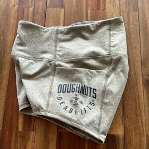 Doughnuts and deadlifts shorts